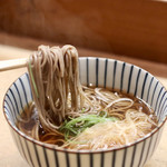 花いち - 蕎麦と同じ太さの大根がたまりません