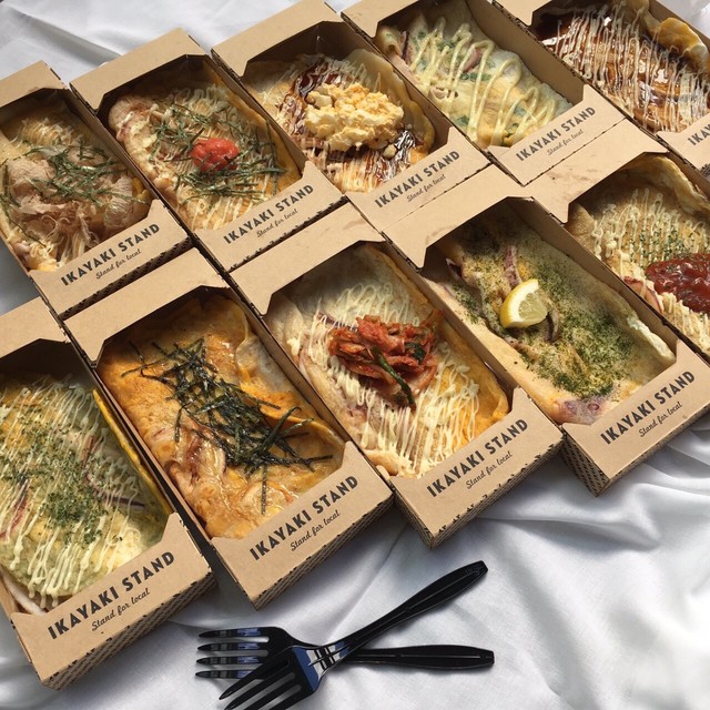 イカヤキスタンド あべのhoop店 大阪阿部野橋 お好み焼き たこ焼き その他 食べログ