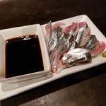 お好み焼き工房 とりこ - さんま刺し