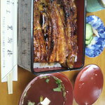 黒駒楼 - 上うな重　3000円