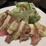 ◆神戸牛のたたき　和風カプレーゼ仕立て＠９８０円