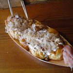 よさほい堂 - たこ焼き。ガリが付いてます