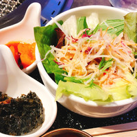 東京焼肉 平城苑 銀座5丁目店 - 和牛カルビ・アンガスハラミセット 1,450円
