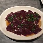 焼肉十八 - 焼きレバー
