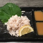 焼肉十八 - 白センマイ刺し