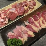 焼肉十八 - 地鶏も2種類
      