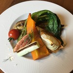 キミドリ - サラダ　野菜グリル