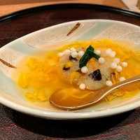 一心 金子 - 先付:鯛のかぶら蒸し