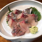 新栄寿司 - アジ刺