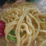 山嵐黒虎 - 麺のアップ