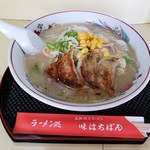 味はちばん - 餃子ラーメン　810円