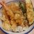 さん天 - 料理写真:海老と牡蠣の天丼
