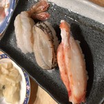 回転寿し　魚一心 - 北海三昧