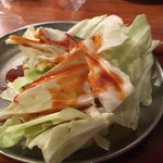 万正 - お通し的なキャベツ