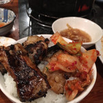 万正 - 自作 特製キムホル丼