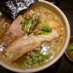 鷹流 - 9/2011　白鶏麺全部のせ1,000円