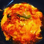 BISTOROさかの上 - 海老卵あんかけ