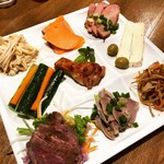 BISTOROさかの上 - 前菜盛り合わせ