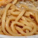 らーめんでぽっと - 麺アップ