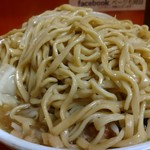 ラーメン二郎 - 天地返す。