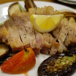 フレンチ食堂 iTToku - （2018/9月）富士裾野ポーク　豚ロースと野菜のオーブン焼き