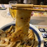 王楽園  - ビャンビャン麺大の麺