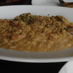 ミサキ イタリアーノ ボッカ - ポルチーニ茸とベーコンのクリームリゾット