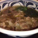 ふる里うどん  - 肉すい   うどんが入ってないとやや甘めに感じた