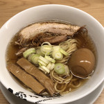 人類みな麺類 - らーめんmacro(厚・厚・煮玉子トッピング)♪