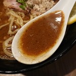 らーめん つけ麺 NOFUJI - スープ(2018.11)