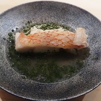 鮨 なんば 日比谷 - 釣りきんき煮付け