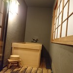 七扇 - お部屋の露天風呂