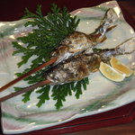 秀月 - やまめの塩焼き