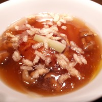 ラ・ボンバンス - フォアグラ茶碗蒸し　いつもながら美味しい