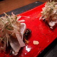 ラ・ボンバンス - 鰆のたたき　舞茸お浸し　これもお浸しの酸味が合わさって美味しかった❗