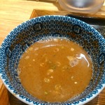 中華蕎麦 とみ田 - スープ割り