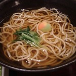 Kazokutei - かつ丼セット  (うどん OR そば　から　選択 温そば) 1,058円 2018年11月