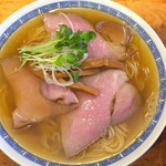 中華そば しば田 - 真上から