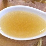 中華そば しば田 - 黄金スープ アップ