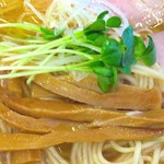 中華そば しば田 - メンマ アップ