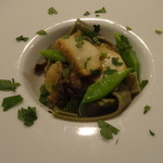 カーサ・デル・チーボ - 蝦夷アワビのパスタ