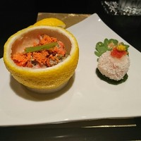 野嵯和 - 百合根饅頭　せこがに　京人参　食用菊
