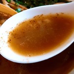 らーめん佳 - 2018/11  味たまらーめんのスープ