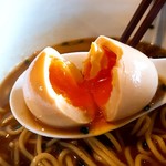 らーめん佳 - 2018/11  黄身のトロトロ具合が絶妙な味たま