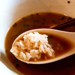 らーめん佳 - 2018/11  スープカレー風にライスを食べてみた！