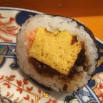 玄海鮨 - 海苔巻き  玉子デカイです