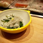 勇喜寿司 清水店 - お通し