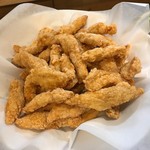 グリーンリッチホテル - 鳥の唐揚げも、九州・とり天風の仕上がりです。