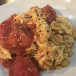 小吃揚州 - トマトと卵の炒め。侮るなかれ☆