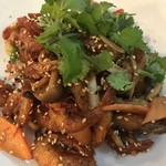 小吃揚州 - ピリ辛エビ炒め